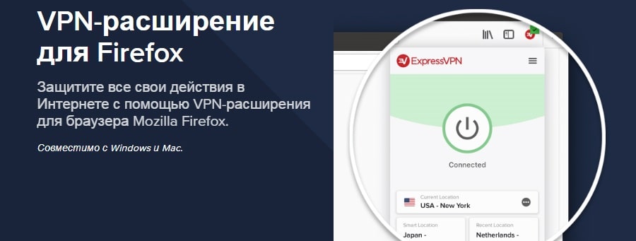 ExpressVpn для Mozilla Firefox