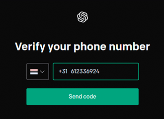 Где найти номер телефона для активации аккаунта ChatGPT