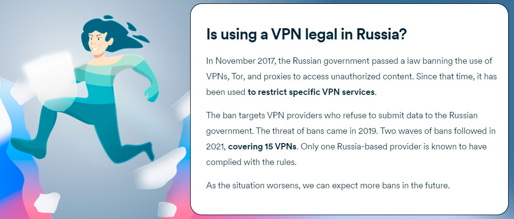 Почему не работает Surfshark VPN в России